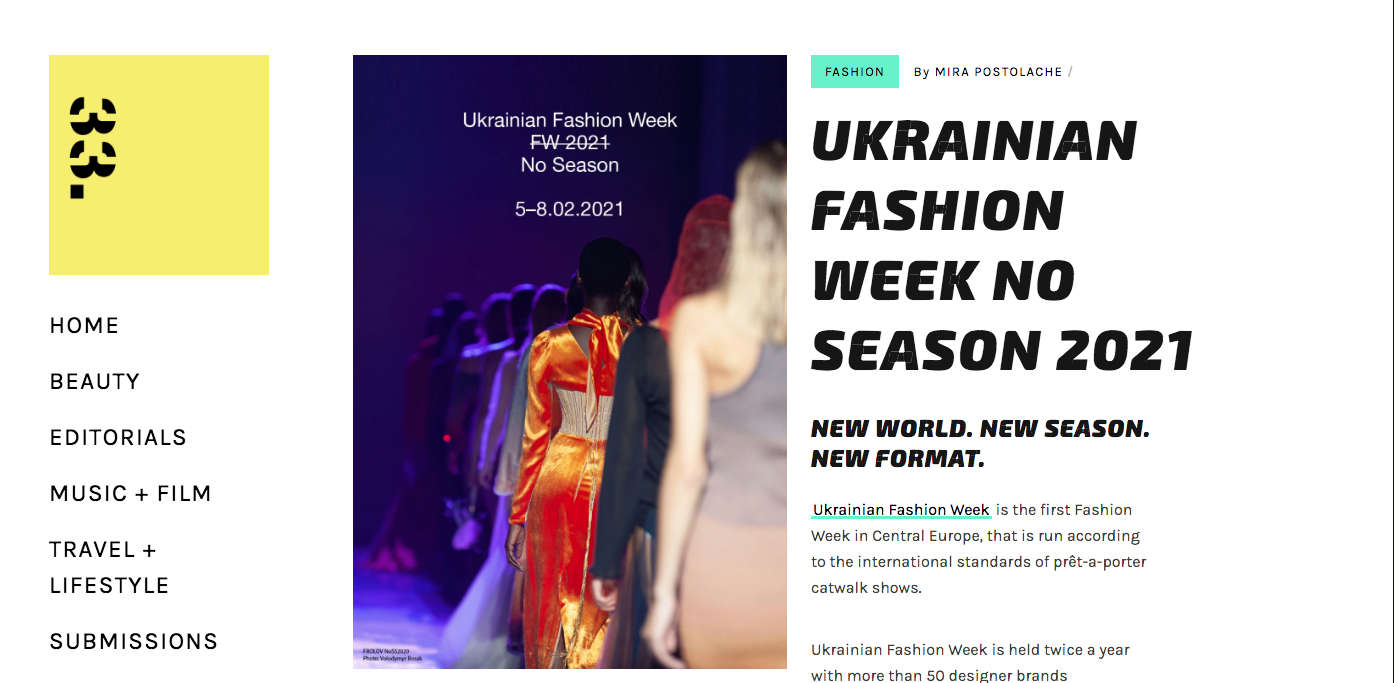 33 magazine анонсує новий сезон UFW