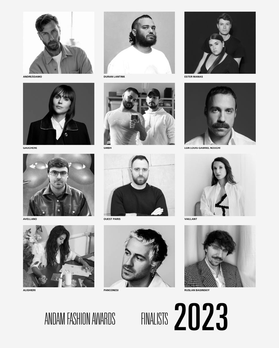 RUSLAN BAGINSKIY фіналіст ANDAM 2023 Fashion Award
