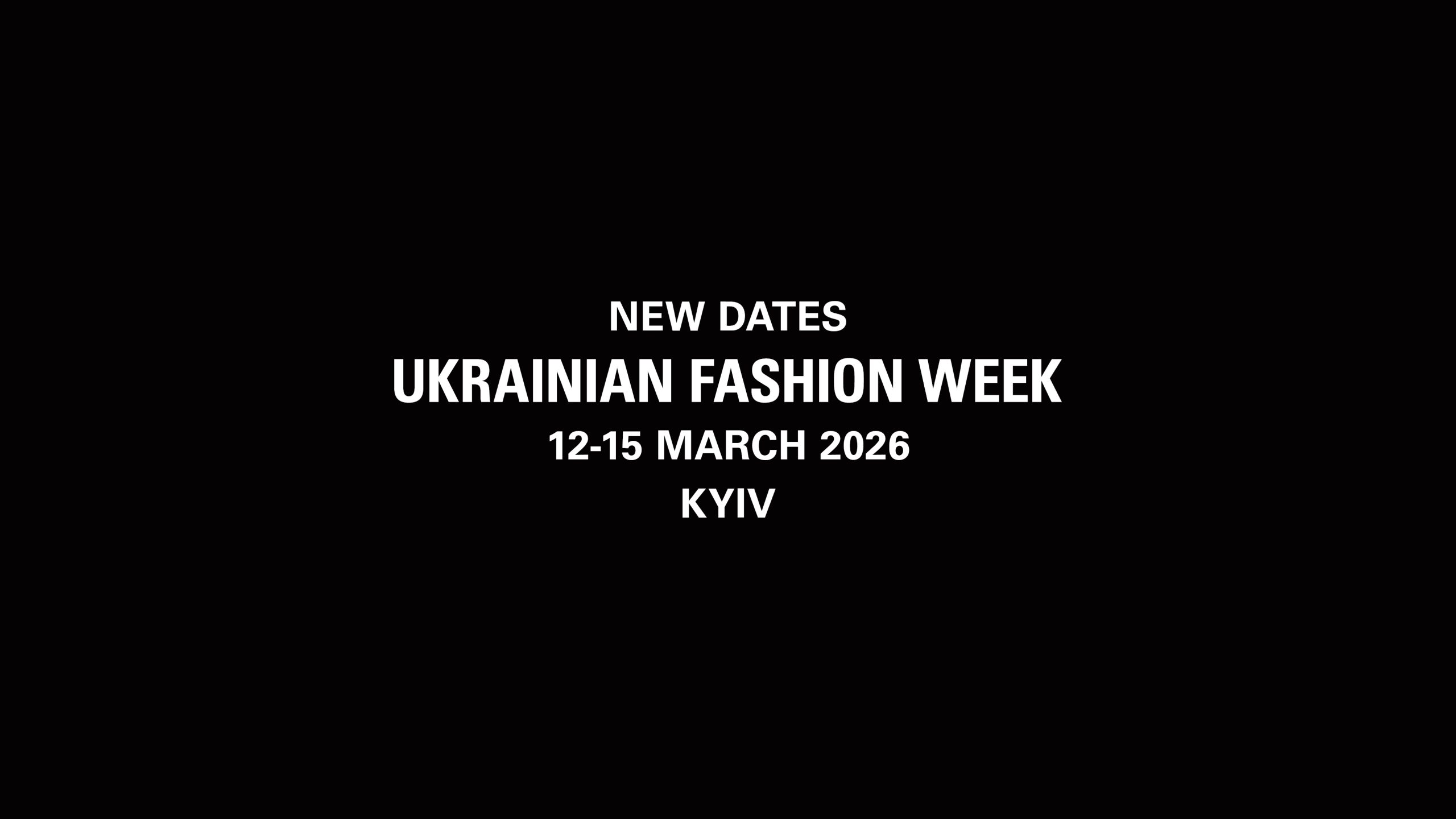 Нові Дати UFW FW26-27