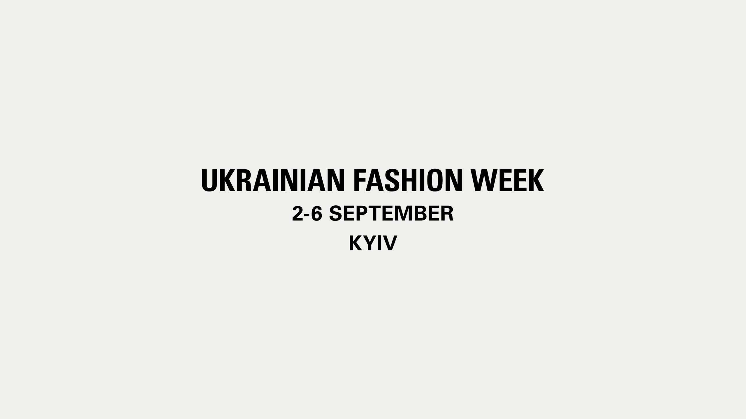 UFW SS27 dates